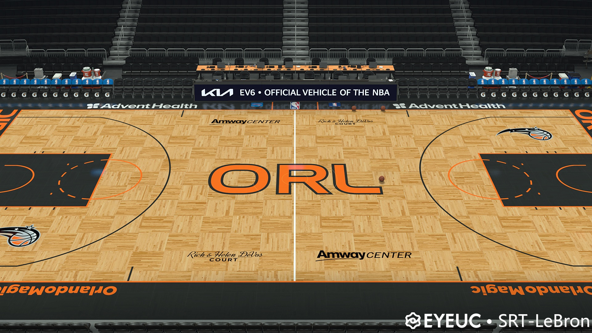 NBA 2K22 202122 Orlando Magic City Edition Court 8K by SRTLeBron