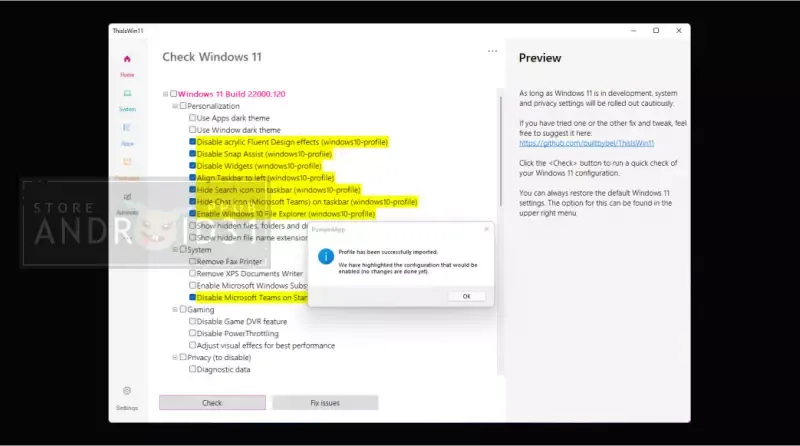 Custom Windows 11 dengan ThisIsWin11