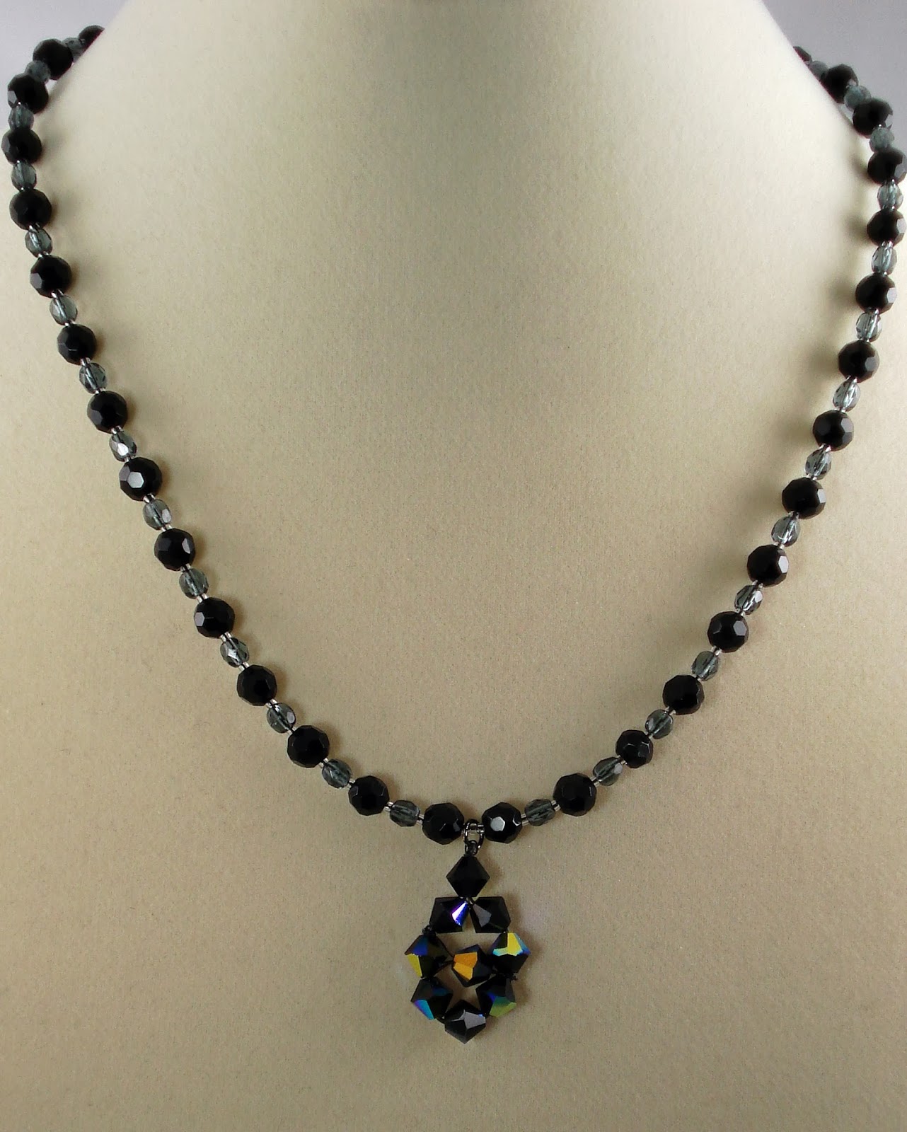 d'Olivia Jewelry and More: Black Choker with Pendant