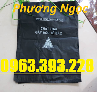 Túi đựng rác thải y tế, bao rác y tế, túi phân loại rác, bao đựng rác trong bệnh Tui-y-te1-1560740968