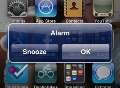 Setting Alarm di Smartphone