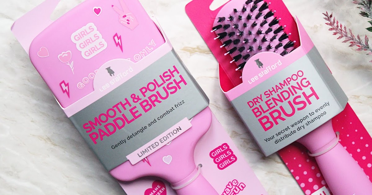 Lee Stafford NEW Hair Brushes Review — Hannah Heartss
