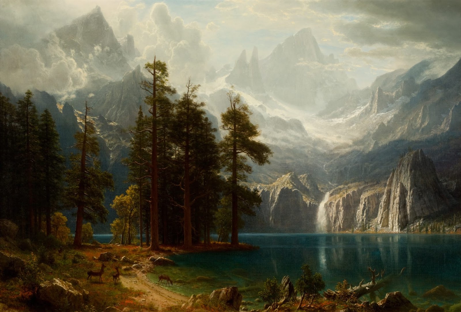 Counterlight's Peculiars: Albert Bierstadt Goes West