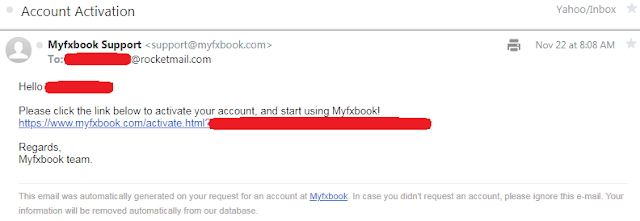 Cara mendaftar myfxbook