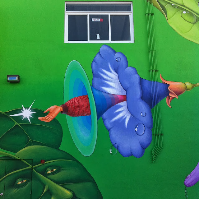 Work In Progress By Ukrainian Street Art Duo Interesni Kazki In Miami, USA. 4