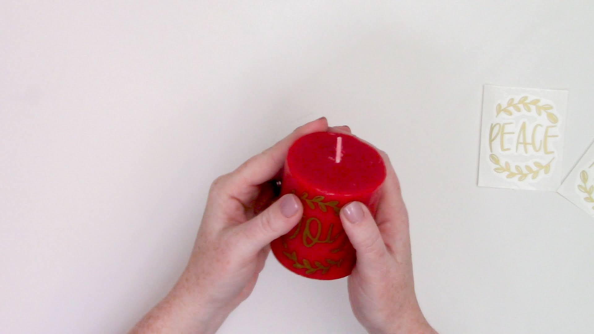 How to Apply Vinyl to a Wax Candle Silhouette School