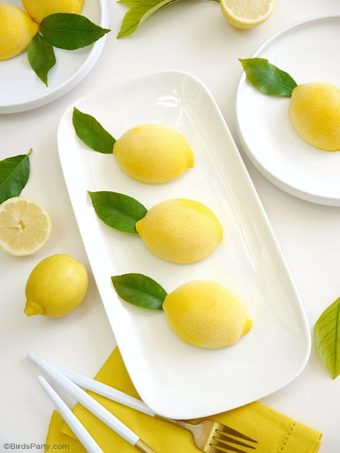Lemon and white chocolate mousse recipe