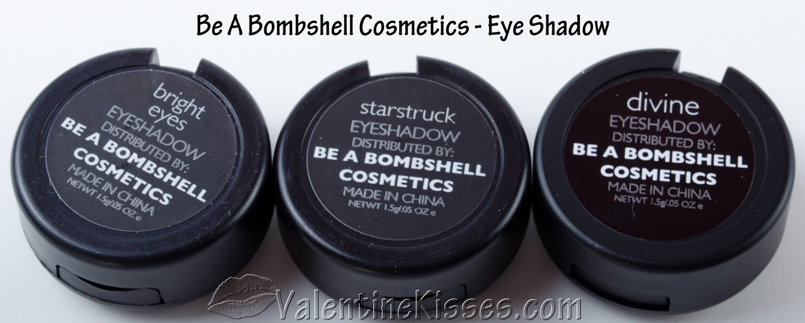 Valentine Kisses: Be A Bombshell Cosmetics Eye Shadow in Bright Eyes ...