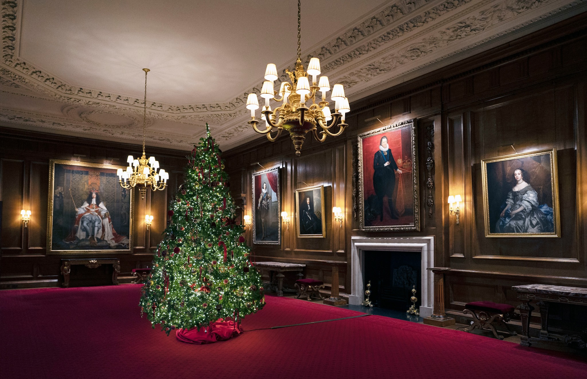 Christmas at Windsor Castle and the Palace of the Holyroodhouse