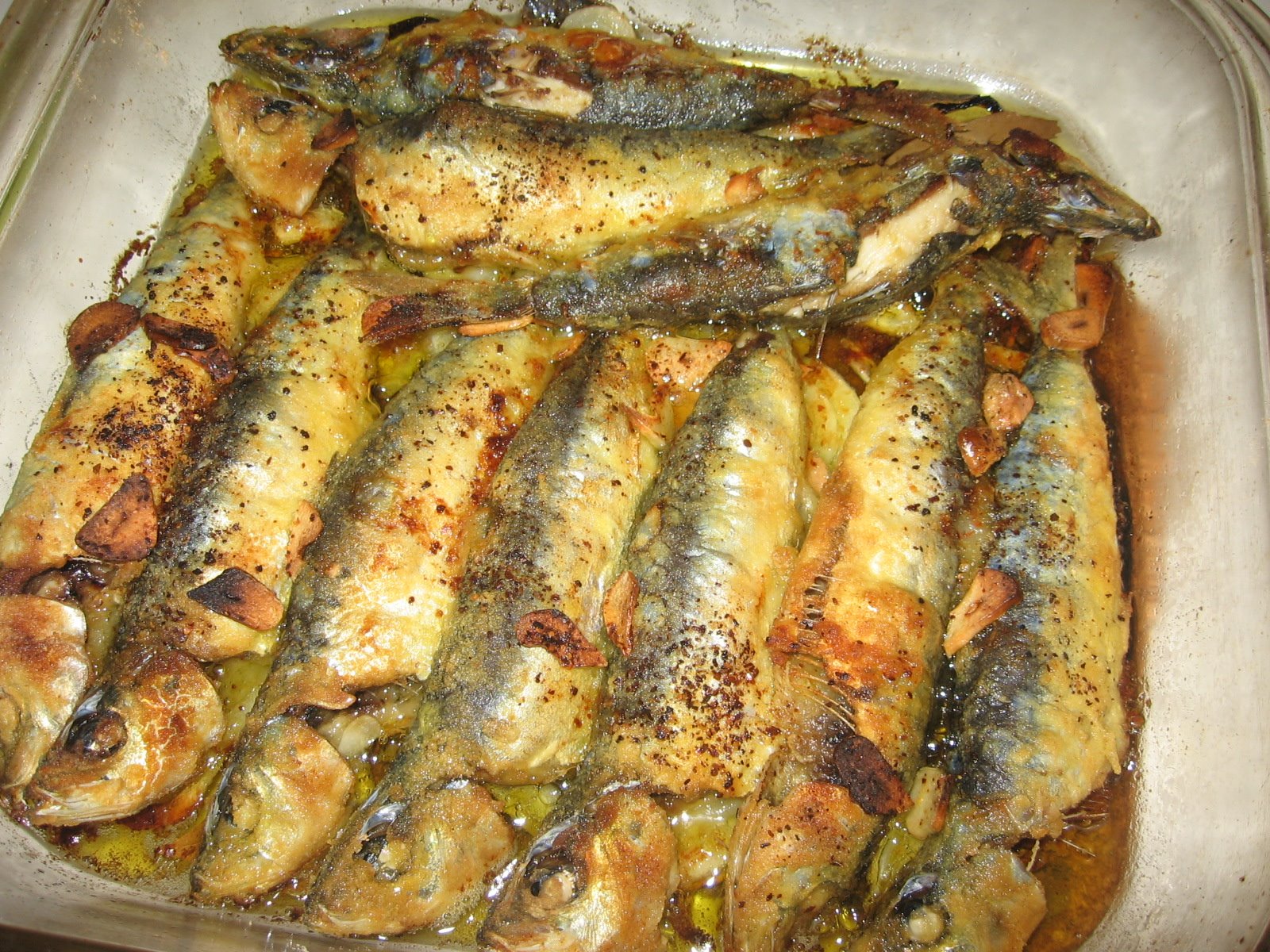 Receita de Sardinhas assadas no forno.... divinais! Adoramos!