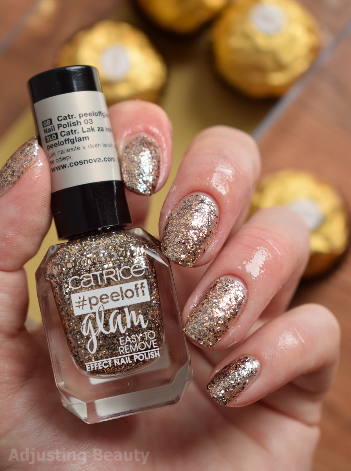 Review: Catrice #peeloff Glam Effect Nail Polish - 03 When In Doubt, Just  Add Glitter - Adjusting Beauty
