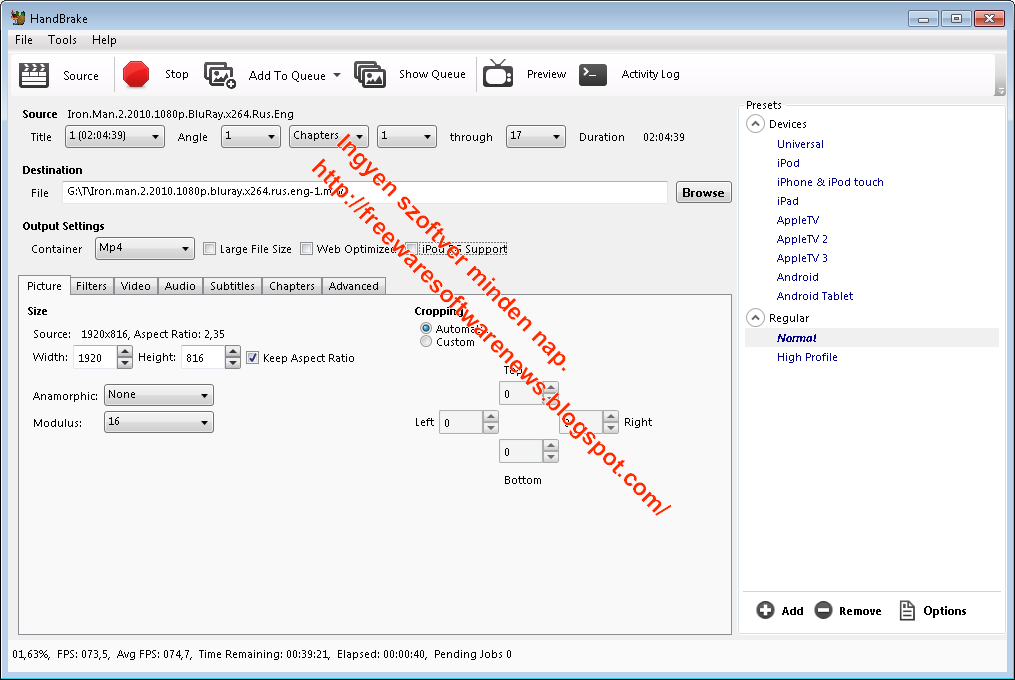 handbrake program handbrake program