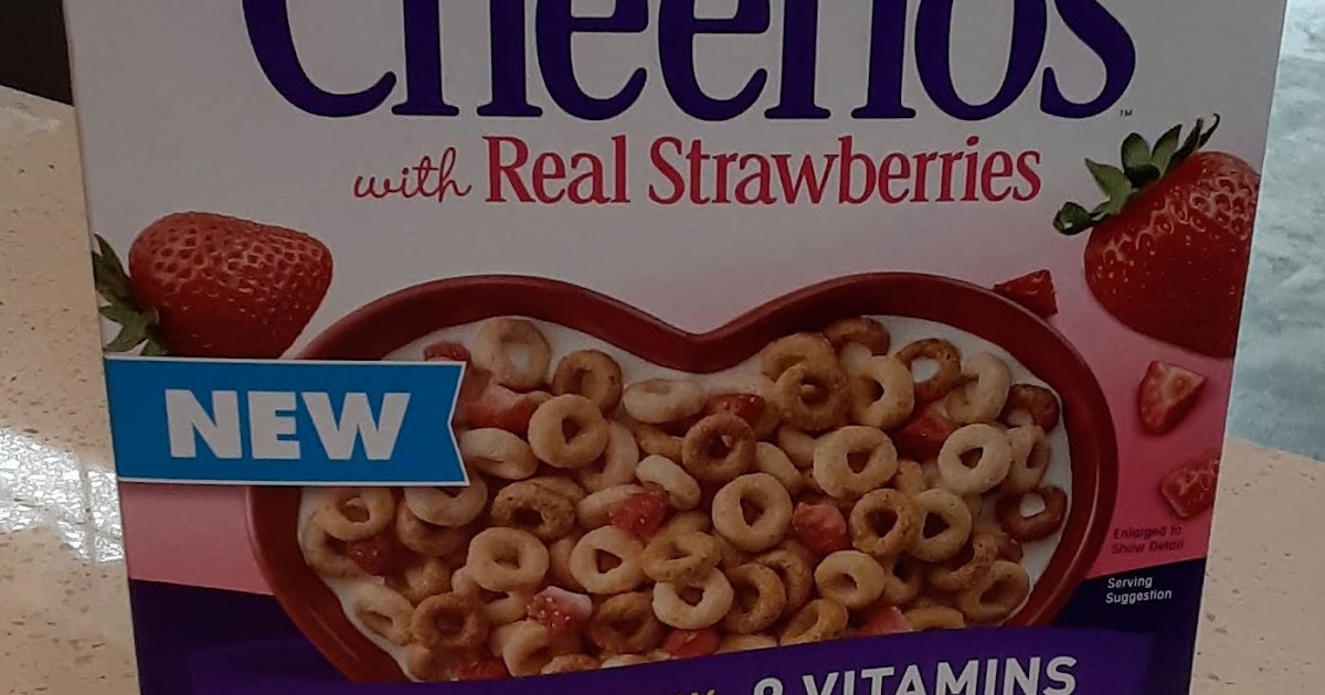 review *new* Multi Grain Cheerios with Real Strawberries