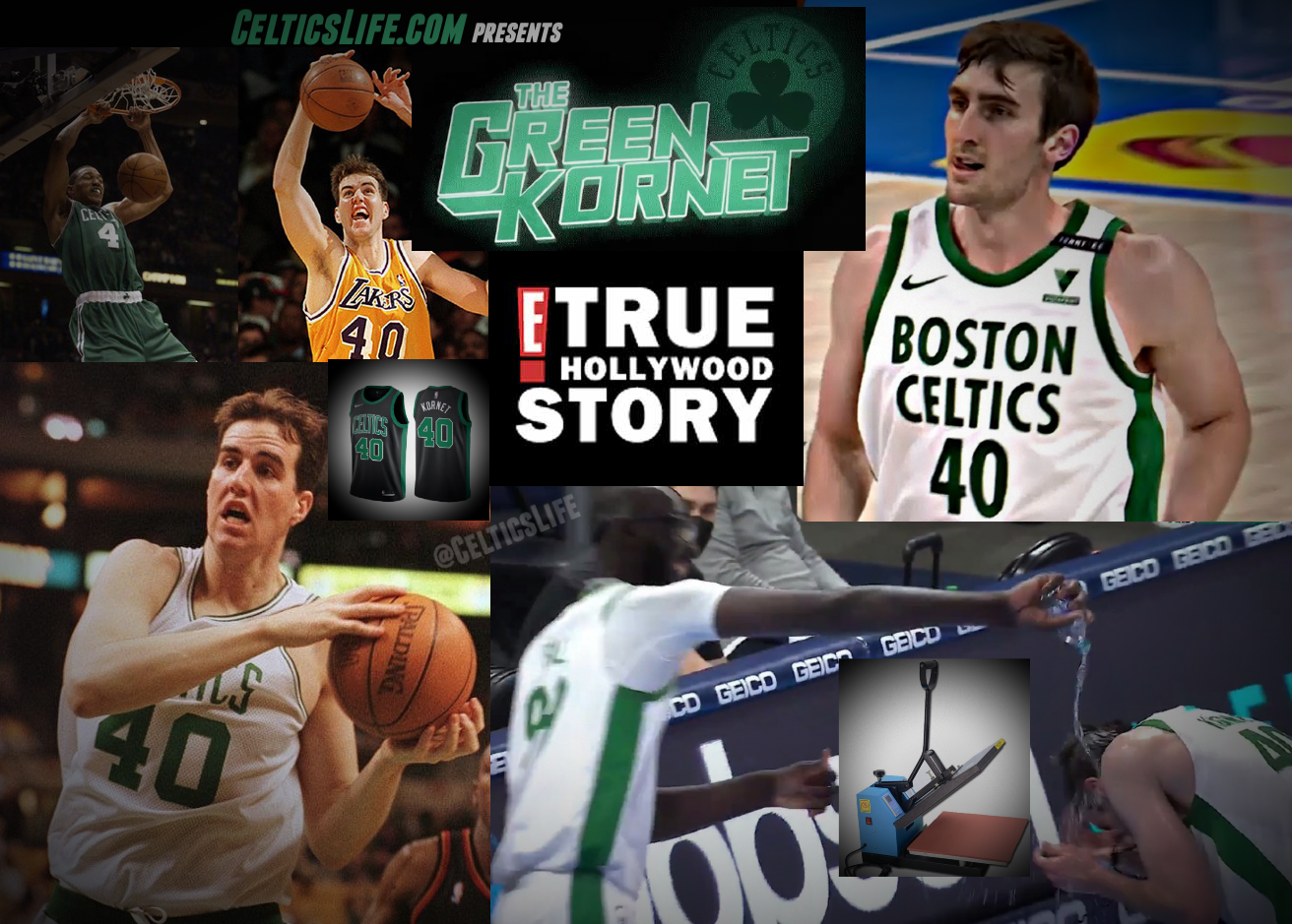 C's True Hollywood Story: How the Green Kornet ended up with Travis Knight's ugly #40