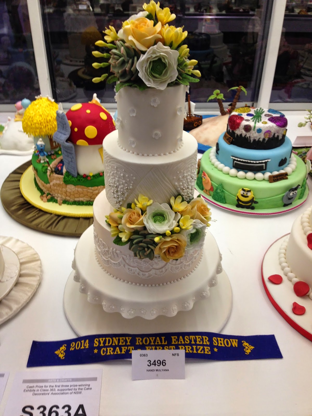 handi's cakes easter show competition