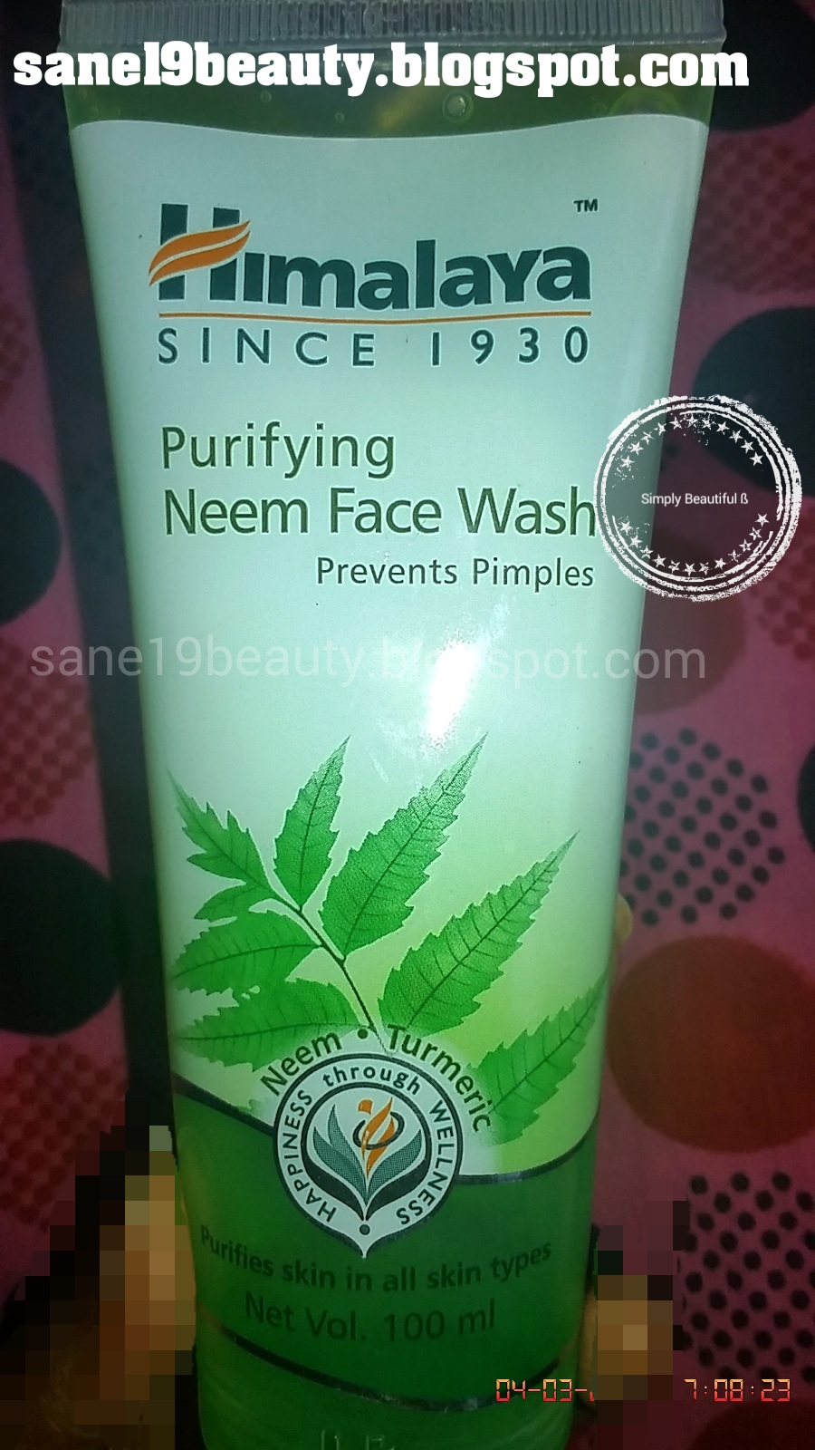 Review Of Himalaya Purifying Neem Face Wash To Prevent Pimples