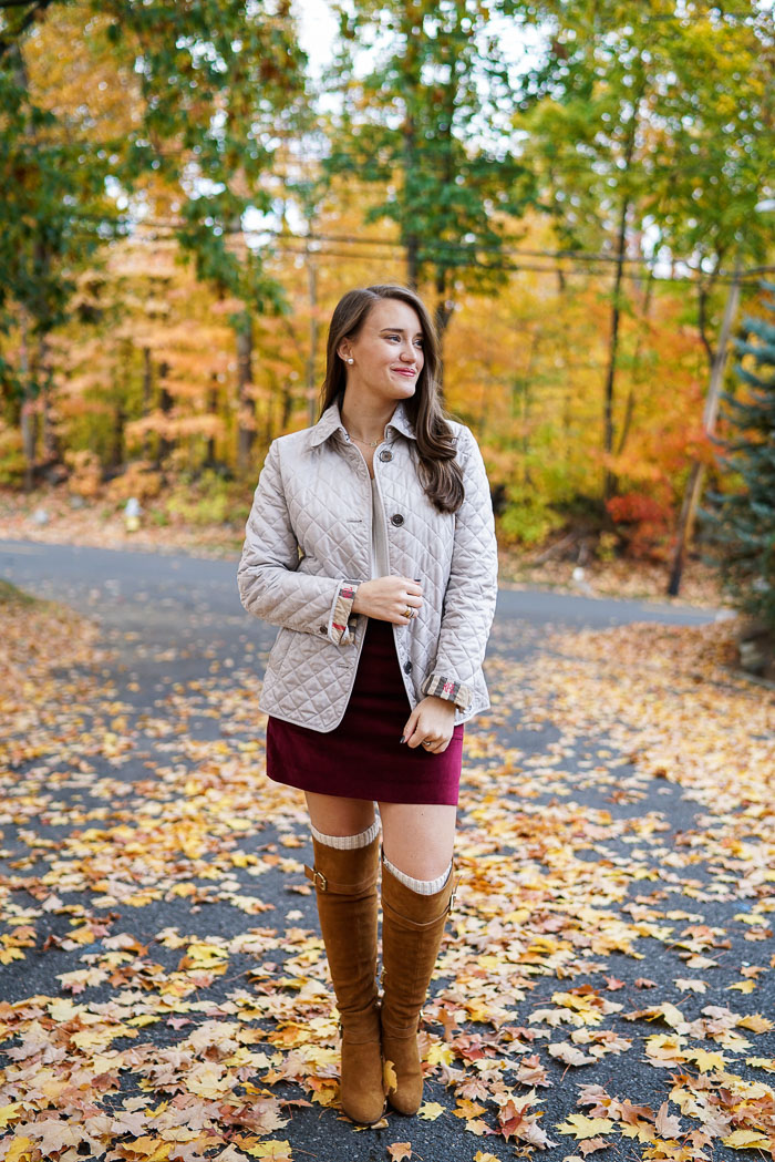 Fall-ing for Maroon | Connecticut Fashion and Lifestyle Blog | Covering ...