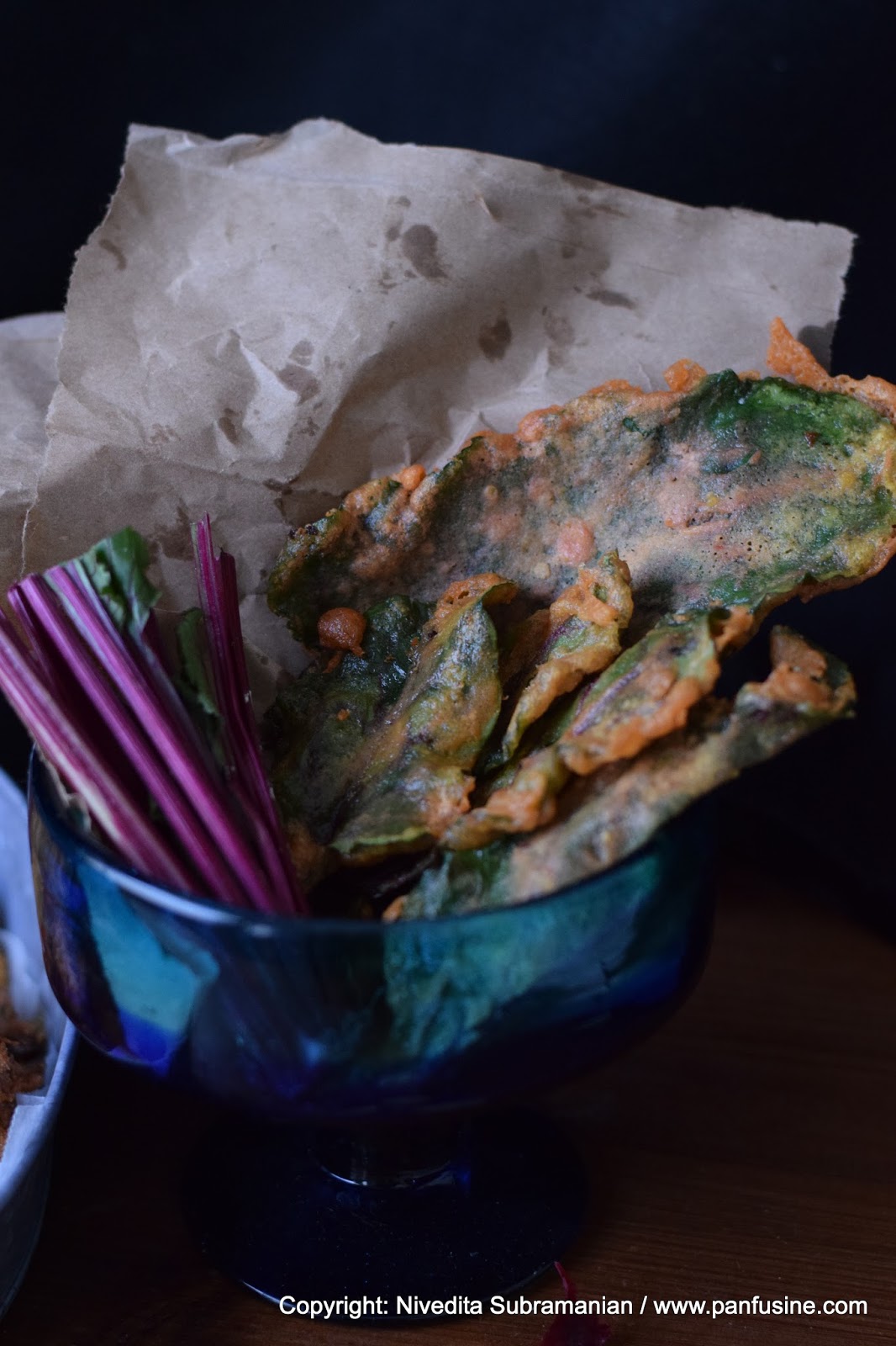 Mar 17 Beet greens Tempura