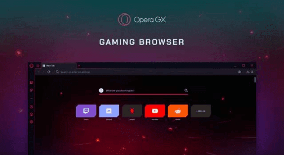 Télécharger le navigateur de jeux Opera GX pour PC avec des