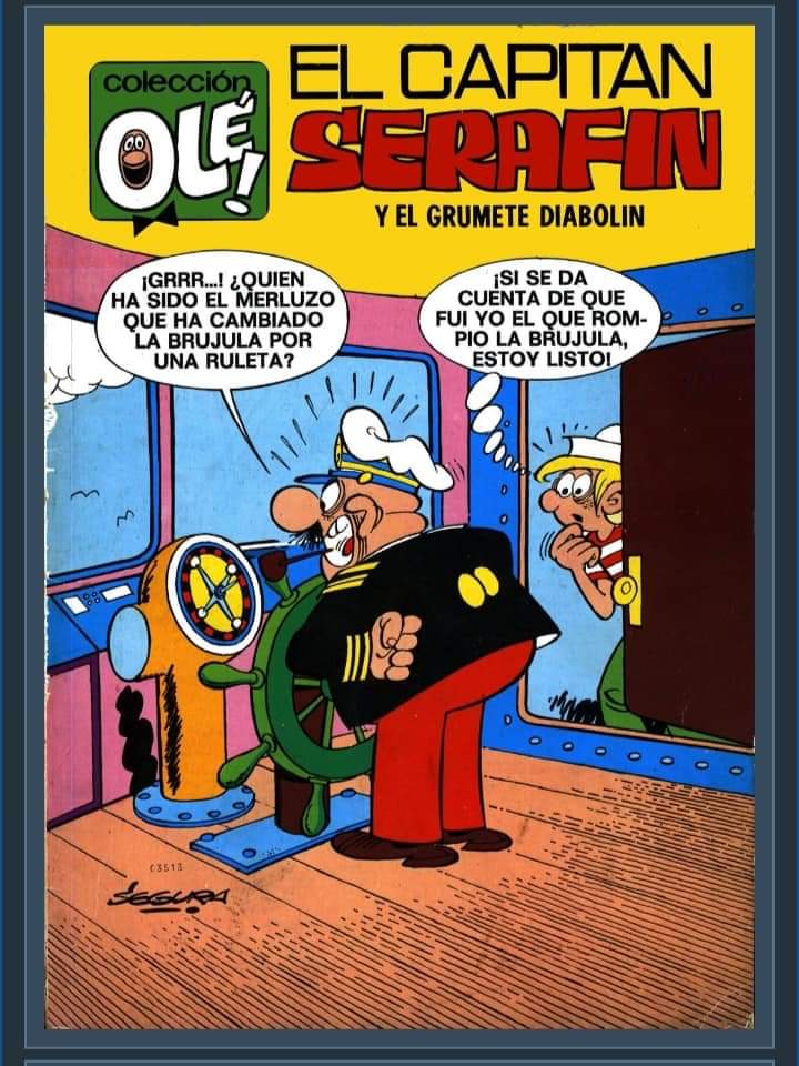 Apuntes sobre la escuela Bruguera El Capitán Serafín y el grumete Diabolín