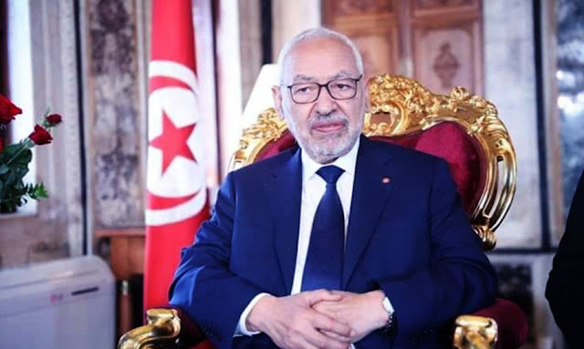 راشد الغنوشي يعبر عن تضامن تونس التام مع لبنان في إتصال هاتفي مع رئيس البرلمان اللبناني