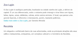 O que fazer em Buenos Aires - 30 pontos turísticos da capital da Argentina - Na Mídia