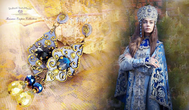 Cercei handmade "Valentina "