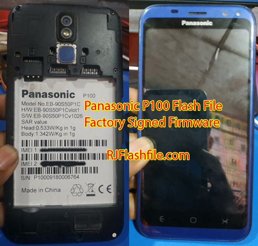 Panasonic P100 Flash File