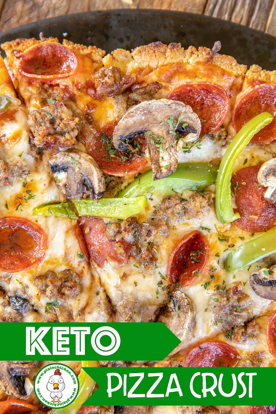 Keto Pizza Crust Plain Chicken®