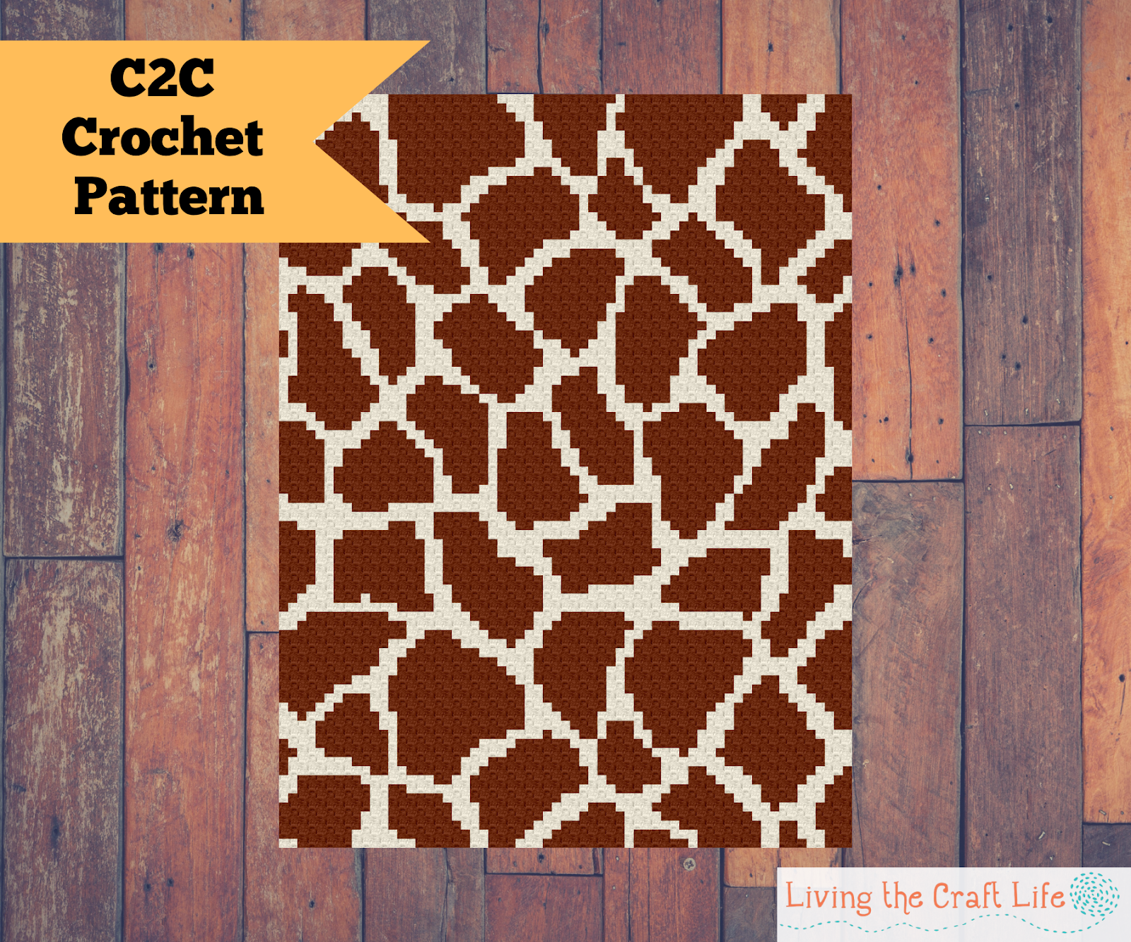 Giraffe Afghan Crochet Pattern