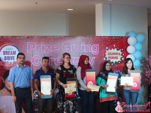 Majlis Pemberian Hadiah Lulu Dream Drive Shop & Win 