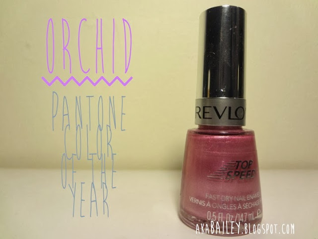 Radiant Orchid Color of the Year, Revlon Orchid nail polish