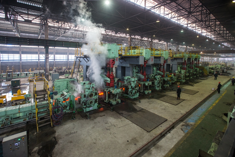 Steel Rolling Mill Machine 500,000 tons (1039mm) Mini Rebar Mill for Sale