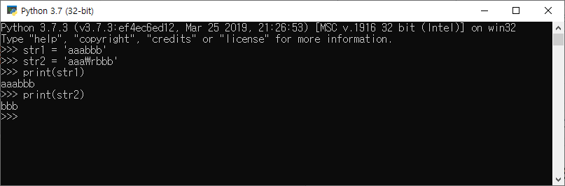 python escape sequence in string - Juny's coding
