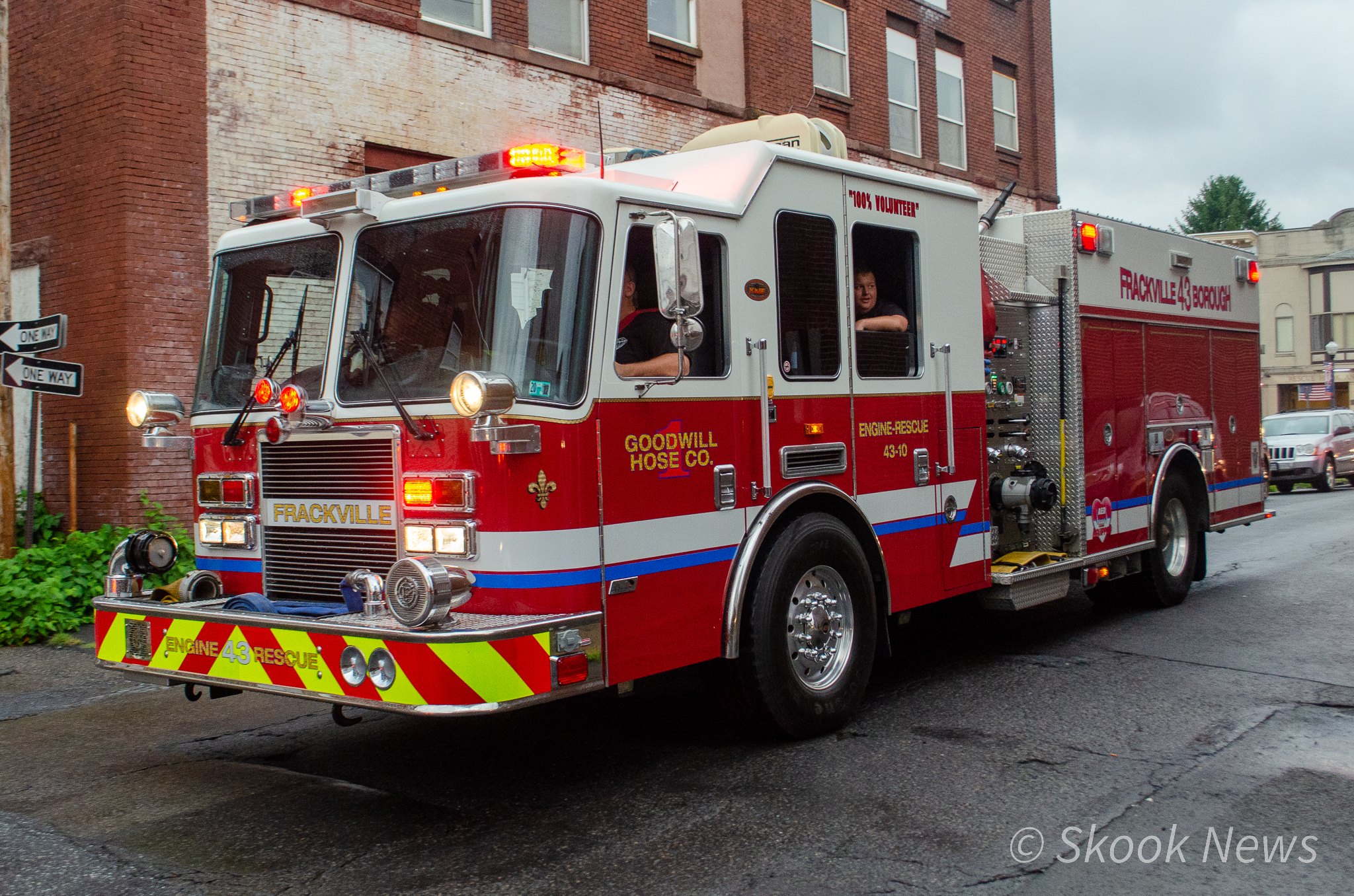 PHOTOS Rescue Hook and Ladder Fire Truck Parade in Shenandoah