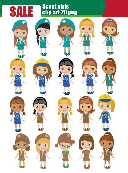 free girl scout clip art daisy - photo #12