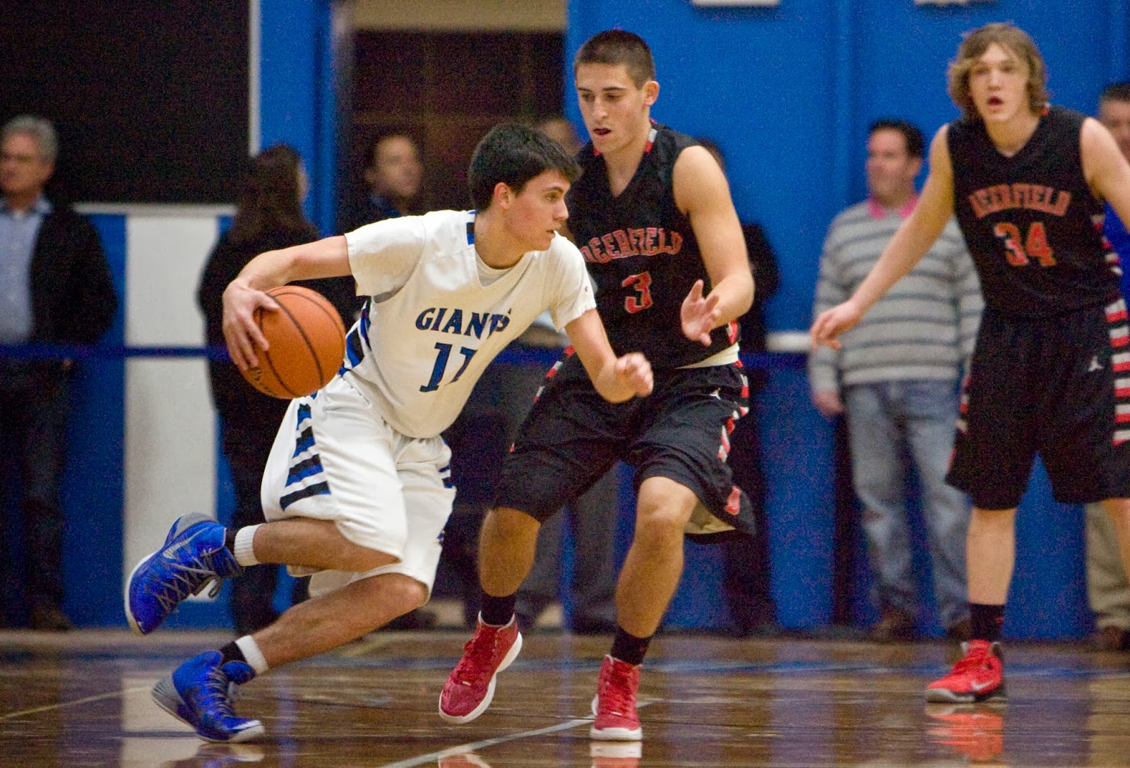 Mark Kodiak Ukena IHSA Boys Varsity Basketball Deerfield at Highland Park