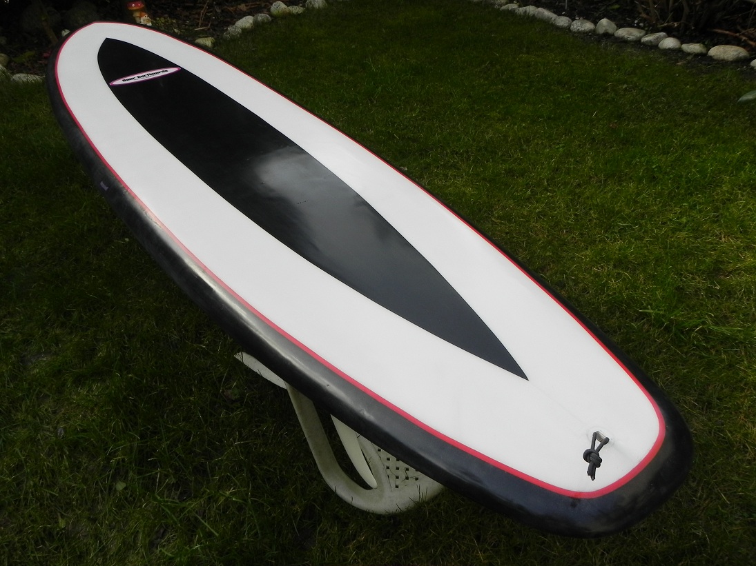 Baer Surfboards Wombat 7,2 Black & White