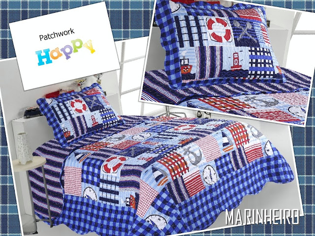 COLCHA PATCHWORK HAPPY