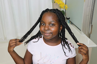 Individual Box Twists Braids on Natural Hair without Extensions | DiscoveringNatural