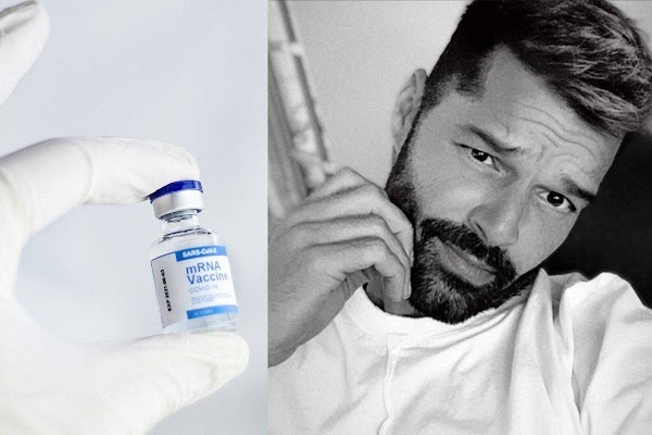  Ricky Martin llama "egocentristas" a quienes se oponen a vacuna contra el covid-19