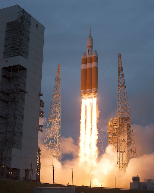 Запуск беспилотного варианта корабля «Орион» / NASA