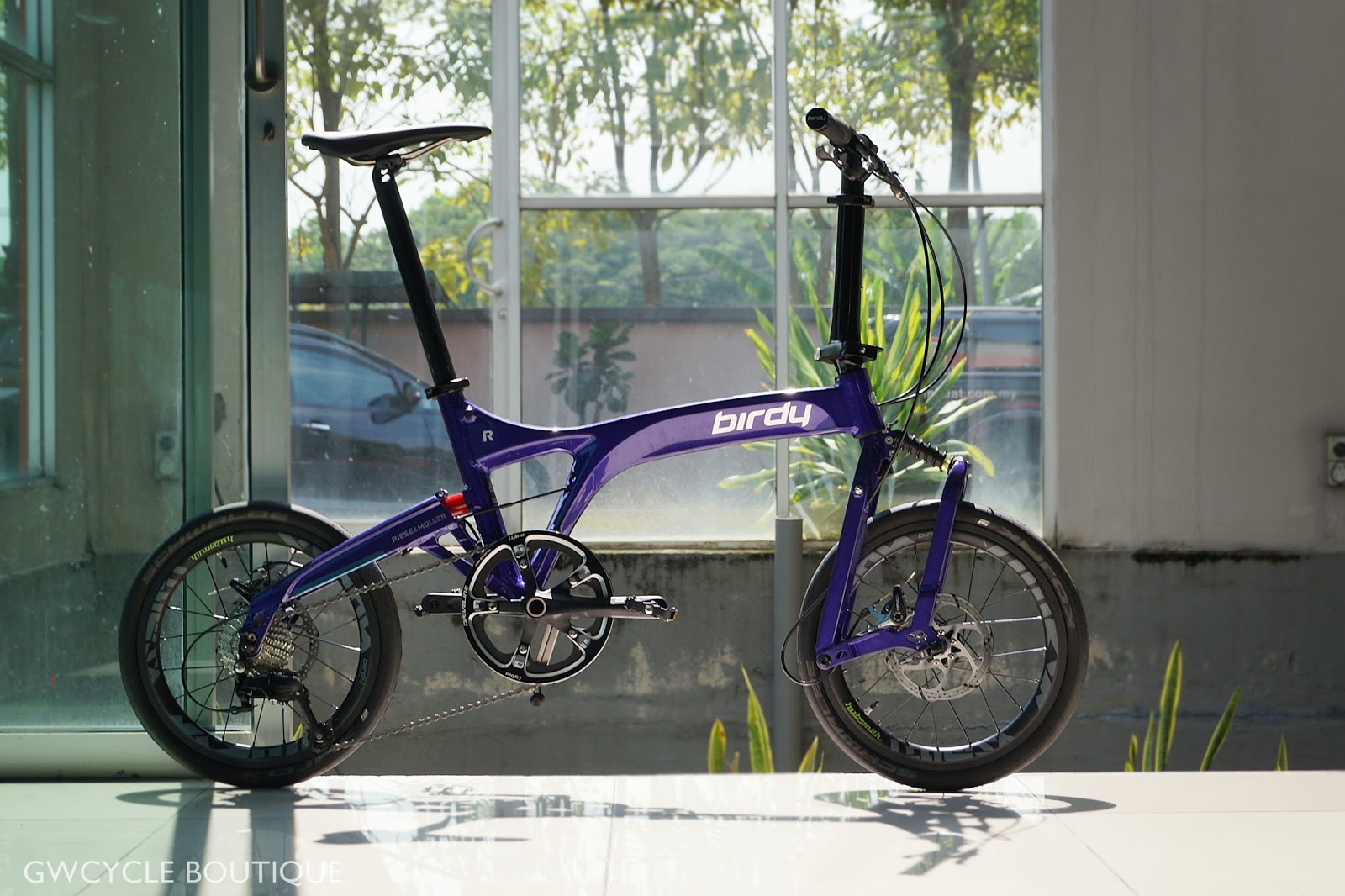 GW Cycle Boutique New Birdy 3 R Spec with Shimano 105 11speed Folding Bike