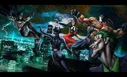 batman gotham madness carlos valenzuela valzonline joker deviantart dc catwoman bane harley villains comics rogues mega tuesday quinn mark making
