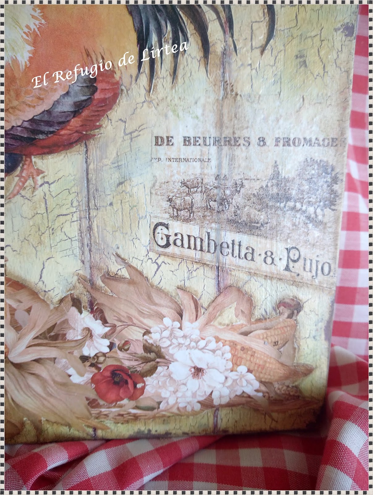 TABLA DE COCINA COUNTRY - HANDBOX