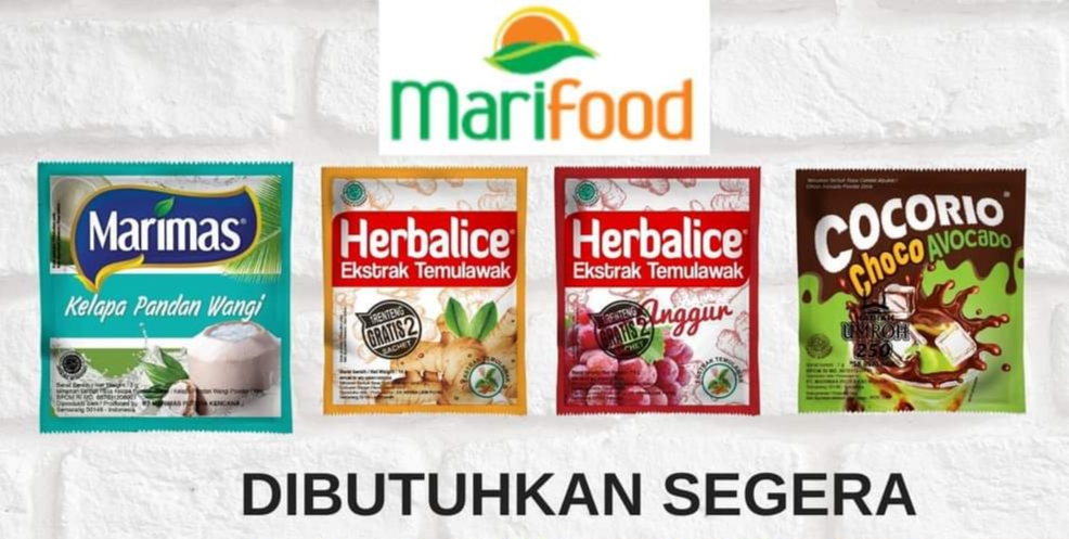 Lowongan Kerja Sebagai Admin Stock Point di PT. Ulam Tiba Halim (Marifood) Lowongan Kerja Sebagai Admin Stock Point di PT. Ulam Tiba Halim (Marifood)