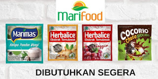 Lowongan Kerja Sebagai Admin Stock Point di PT. Ulam Tiba Halim (Marifood) Lowongan Kerja Sebagai Admin Stock Point di PT. Ulam Tiba Halim (Marifood)