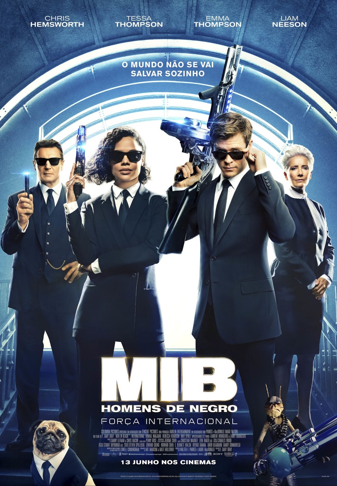 MIB Homens de Negro Força Internacional Opinião Filmes