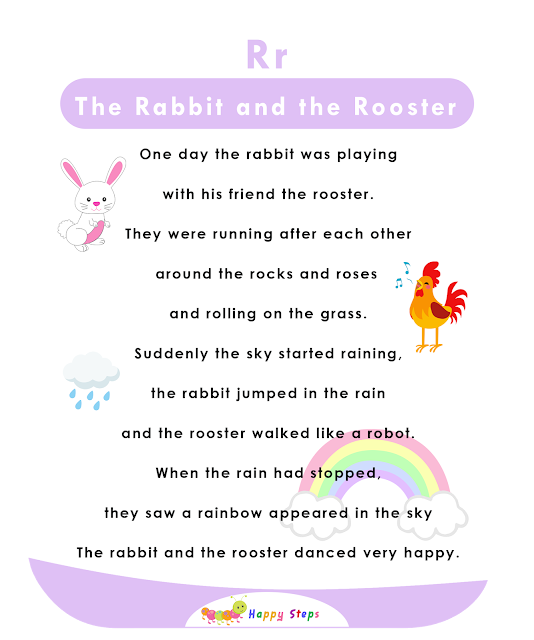 The Rabbit and the Rooster - Alphabet Stories