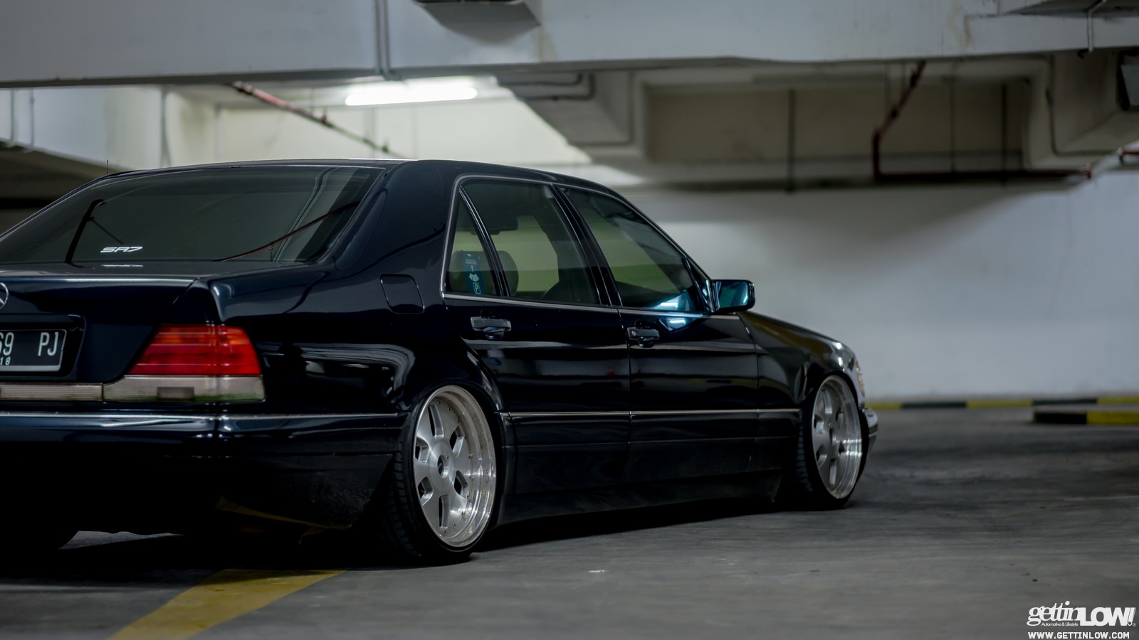 S class w140 stance 4k